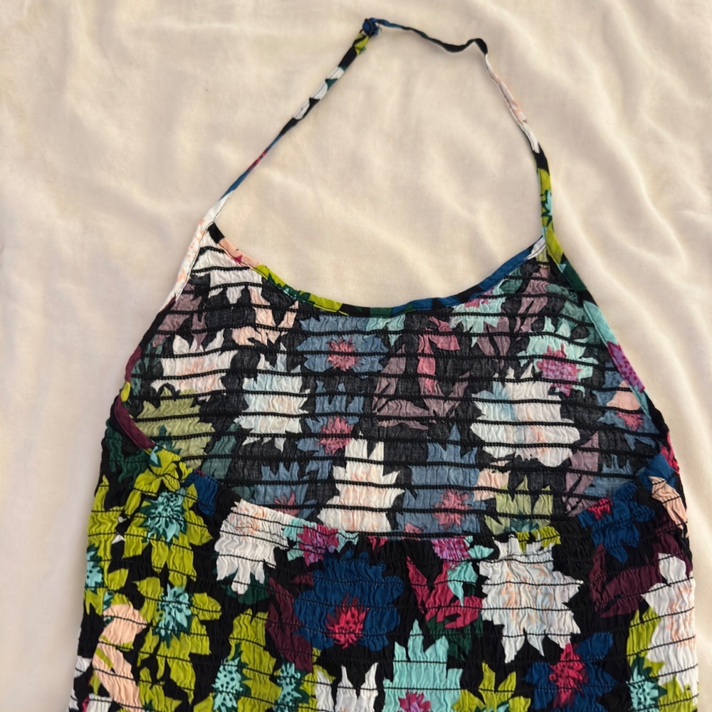 GUESS FLORAL BODYCON DRESS - Picture 8 of 9